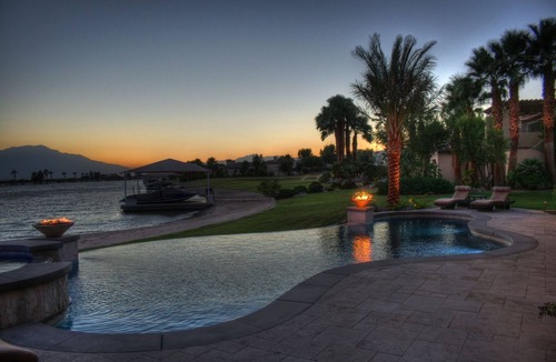 Indio House | VIP Lakefront Estate - available for Coachella! Indulge in Luxury 5BR