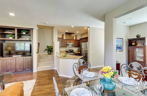 North Valley House | Walk to Public Transit: Oceanside Home w/Balcony