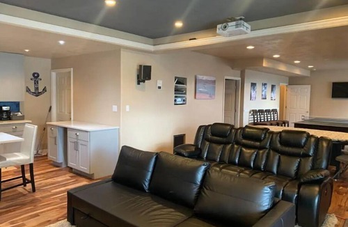 South Jordan Apartment | Walkout Basement Apt w/Waterslide, Hot Tub & More