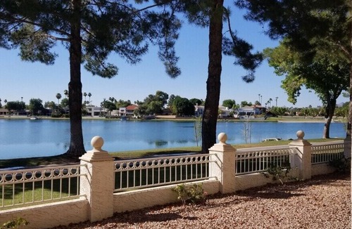 McCormick Ranch Condo | Waterfront 1st Floor, Gated, 2 Bd,2Ba + Den, Family Friendly, Pet Friendly.