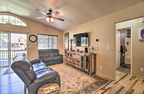 Show Low House | Waterfront Country Club Home with Fire Pit!
