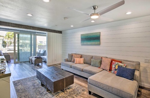 Huntington Beach House | Waterfront Huntington Beach Condo w/Fire Pit