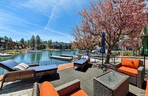 Tahoe Keys House | Waterfront Tahoe Keys Retreat | Private Dock | Monthly Rental