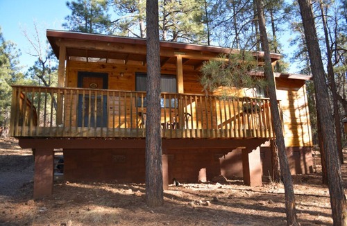 Pinetop House | Whispering Pines - Cabin 24 (spa tub)