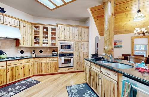 Truckee House | Wooded Luxury at Modern Tahoe Donner Retreat with Private Deck in the Pines