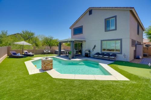 1/2 Mi to Lake: Family Home w/Hot Tub in Goodyear