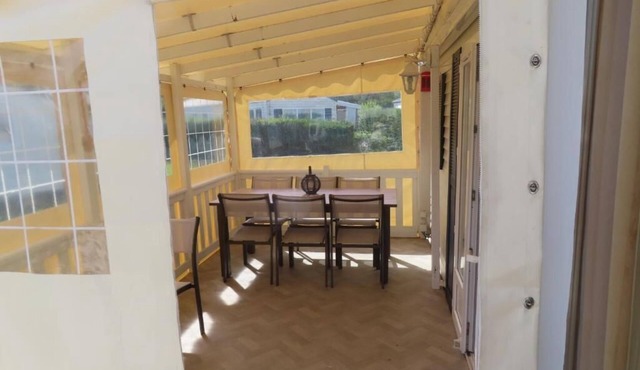 2 Mobil-homes side by side - 10 people - Camping Deauville in Saint-Arnoult