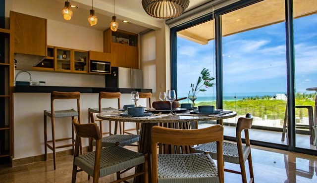 2BR beach Condo with 5 stars amenities in Telchac in Progreso