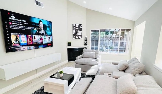 A Luxurious -3BR/2BA- Urban Gem, Sunlit & Smart!