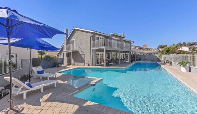 Athena Aquatic Retreat at Lake Mission Viejo - large pool home