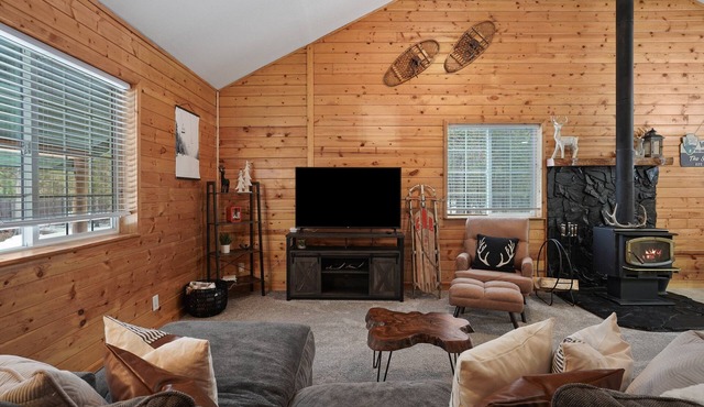 Basecamp - Cabin, Private Fenced Beauty! Detached Game Room, Darts, Basketball, Foosball