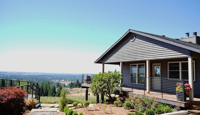 Beautiful home, stunning views in the heart of the wine country.