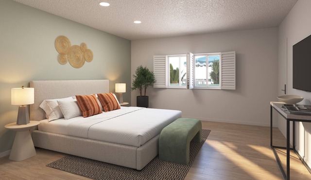 Boutique Stay near Beach | Pool + Spa + Rooftop Ocean Views | Walk to Dining
