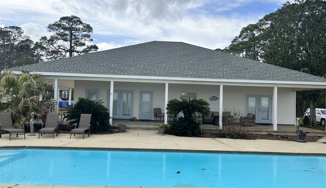 Come Relax and Enjoy the outdoors at our Beautiful Bay front home in Coden
