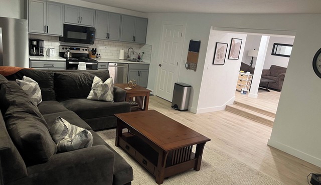 Cozy family sized 2 bedroom 1 bath newly remodeled basement