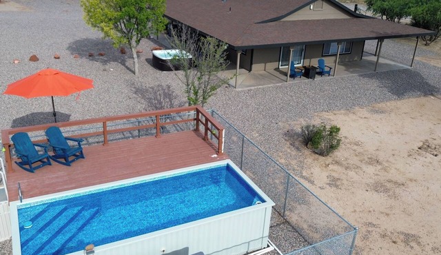 Dark Sky Retreat Near Sedona Hot Tub, Sauna & Mountain Views