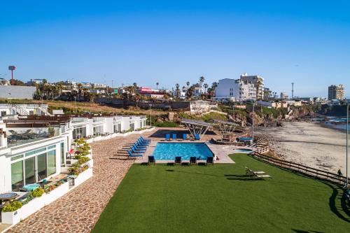 Dog-Friendly Beach Haven with Heated Pool, Hot Tub, Kitchenette, Patio, AC