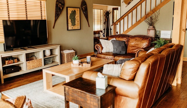 Escape to The Cabin Retreat, a serene getaway for the entire family.