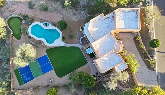 Golf Oasis Near Scottsdale w/Heated Pool, Hot Tub, Pickleball, Games