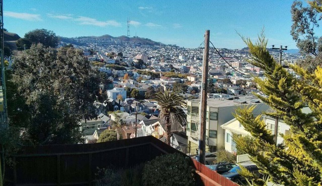 Hilltop House Guest Suite with Stunning View with very easy street parking
