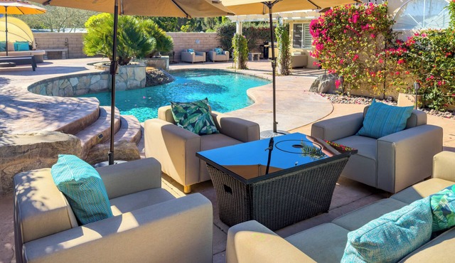 Indian Wells Oasis w/Pool: Walk to Tennis Garden!