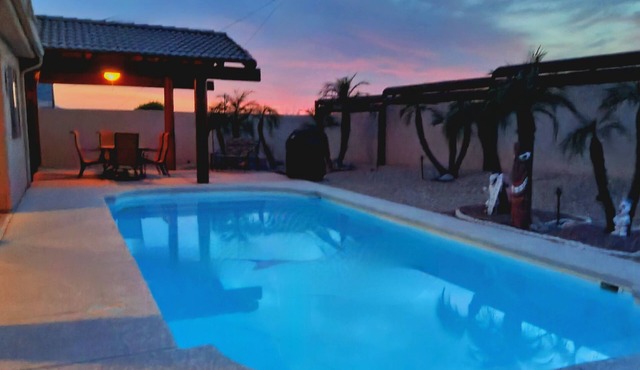 Lake Havasu Pool Garage/Boat Parking 5Min Riviera Marina London Bridge & DT