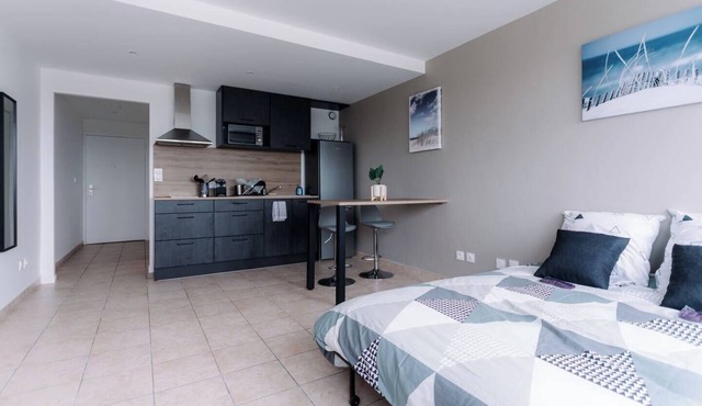 Le Nid Dardilly : Studio comfort, quiet, parking - Ideal pro in Dardilly