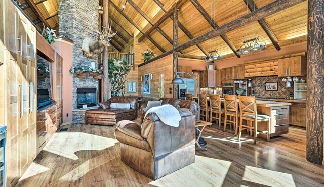 *Luxury Cabin in the Pines *BBQ