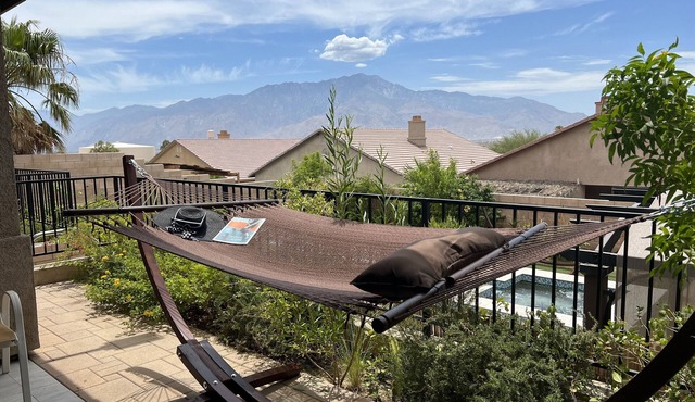 MIRACLE Natural Famous Hot Mineral Springs Water Villa Desert Oasis ,EV CHARGER
