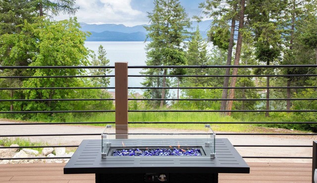 Modern Retreat overlooking Flathead Lake