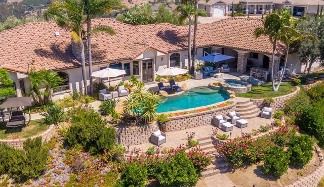 NEW LISTING…Spectacular Fallbrook Custom Estate on 2 acres with incredible views