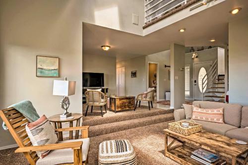 Pacific Ocean View! Chic Coos Bay Home