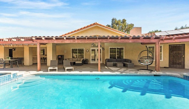 Palm Springs Paradise Escape, 3BR, Pool & Spa