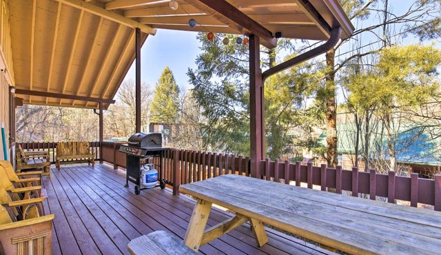 Patio, Grill + Mogollon Rim Views: Payson Cabin