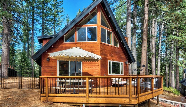 Pine Ridge Cabin: Stylish A-Frame, Game Room