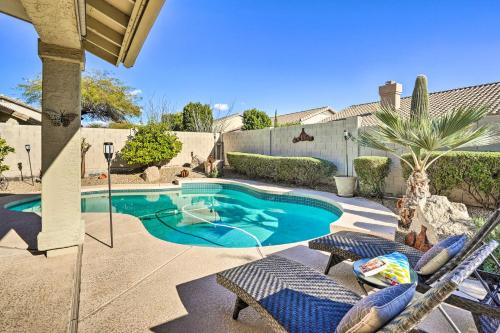 Pool, BBQ & Fire Pit: Family Home in Cave Creek