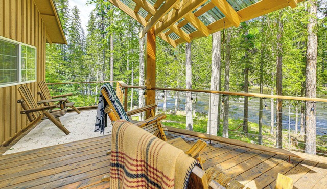 Riverside Cabin on 9 Acres in Montana
