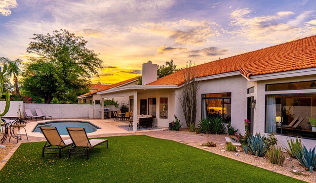 Scottsdale Designer's Dream | Pool | Game Room | Ping Pong Table