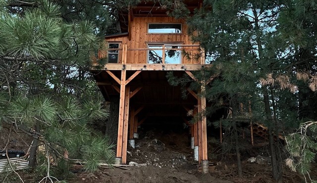 Secluded Unique Treehouse in Moscow for a cozy getaway