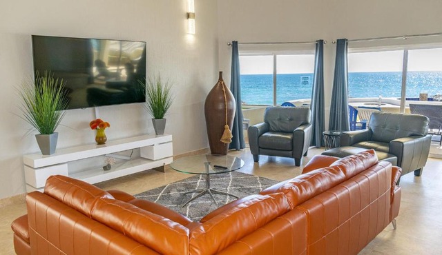 Stunning 3 Bedroom Beach Villa on Sandy Beach Las Palmas Beachfront Resort V-05 villa