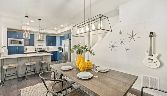 Stylish Music-Inspired Retreat Near Old Town FC