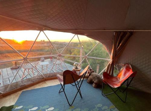 Sunset Dome - Outdoor Shower/Composting Toilet