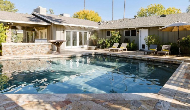 The Westwind | Central Phoenix Boho Home w/Pool, Spa & Casita in Phoenix