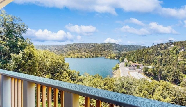 Three Floors. Three Living Rooms. One View You Won in Crestline