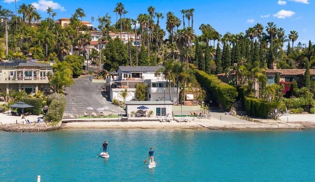Tide Haus: Waterfront Escape on 1 Acre with Private Beach, Sauna, & Hot Tub