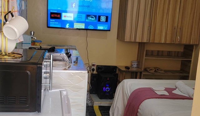 Tranquil studio apartment in welcoming Thika neighborhood. in Thika