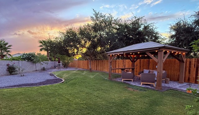 Unique 3-bedroom house in beautiful Chandler with cool AC comfort, huge backyard