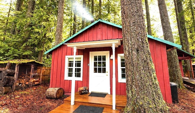 Vintage Mt. Hood Cabin! Hot Tub, Fire Pit & Pet Friendly