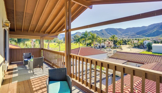 Waterfront Getaway on Lake Elsinore w/Swim Spa