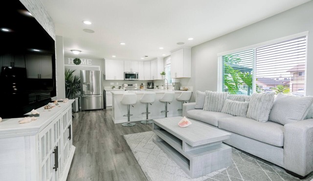 Your apartment unit, minutes away from the beach.